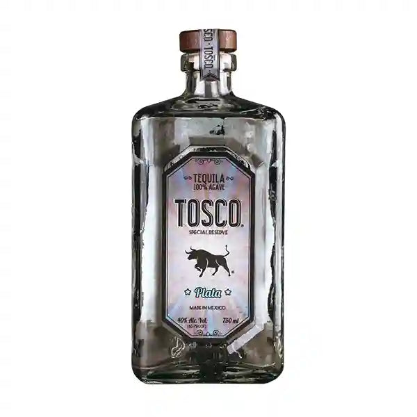 Tosco Tequila Silver - Imported from Mexico - 75cl