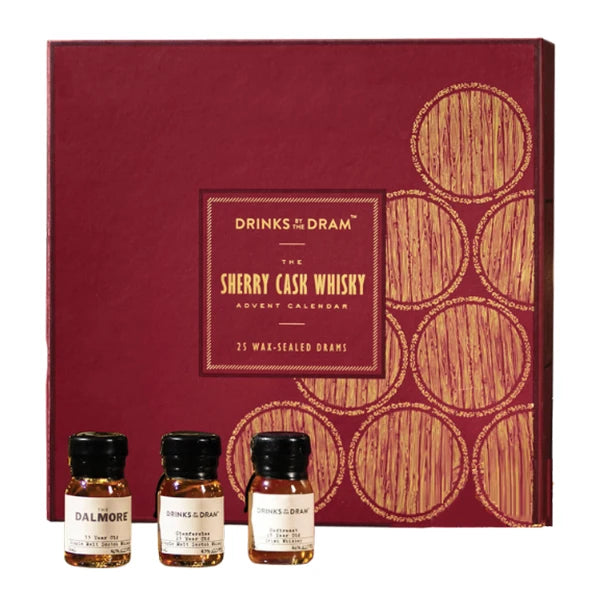 Drinks By The Dram The Sherry Cask Whisky Advent Calendar (2025 Edition) - 25 x 3cl