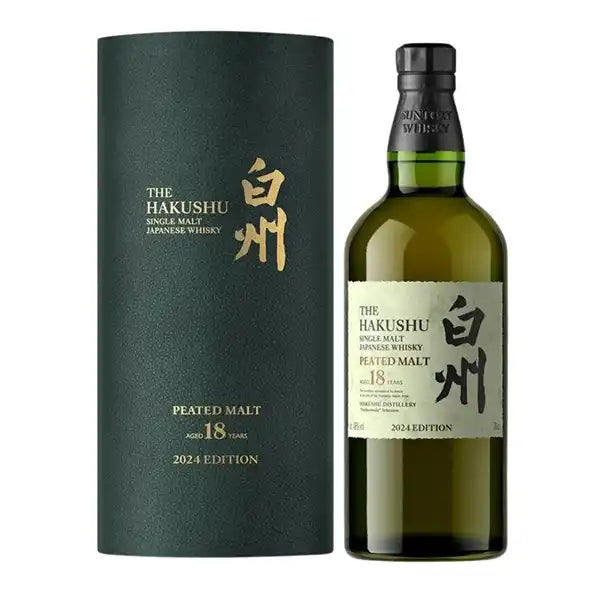 Hakushu Peated Malt 18 Year Old Tsukuriwake 2024 Edition Single Malt Japanese Whisky – 70cl