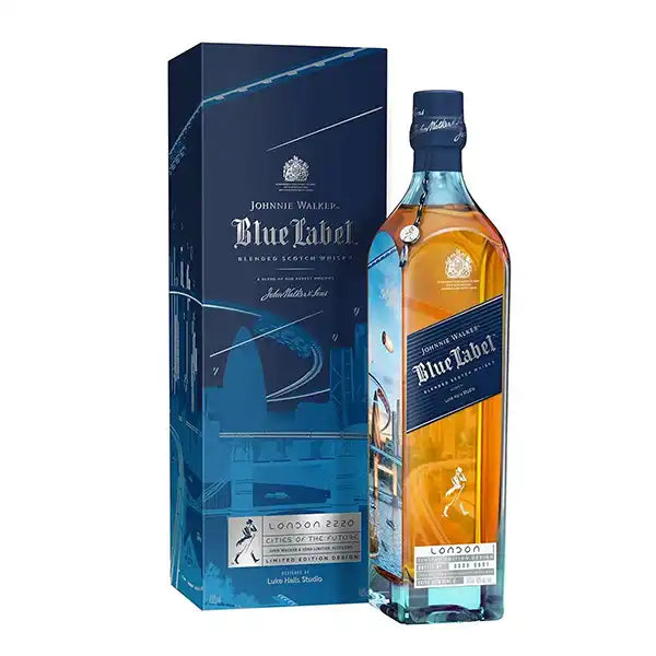 Johnnie Walker Blue Label City Of The Future London 2220 Edition Blended Scotch Whisky – 1L