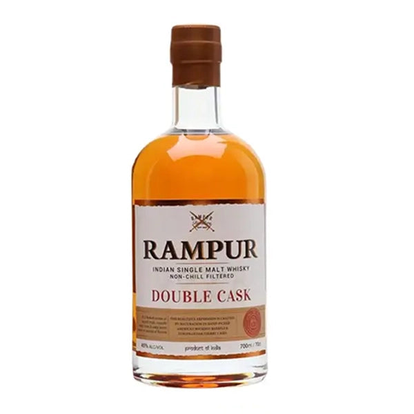 Rampur Double Cask Indian Single Malt Whisky -70cl