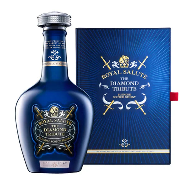 Royal Salute Diamond Tribute 21 Year Old Blended Scotch Whisky - 70cl