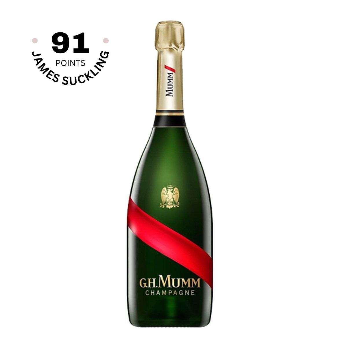 G. H. Mumm Cordon Rouge Champagne Brut - 750ml - The Liquid Collection